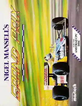Nigel Mansell's Grand Prix (UK) (1988)-Amstrad CPC